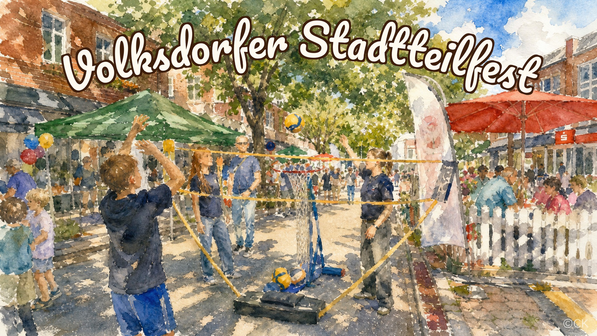 46. Volksdorfer Stadtteilfest 2026 – Titelbild